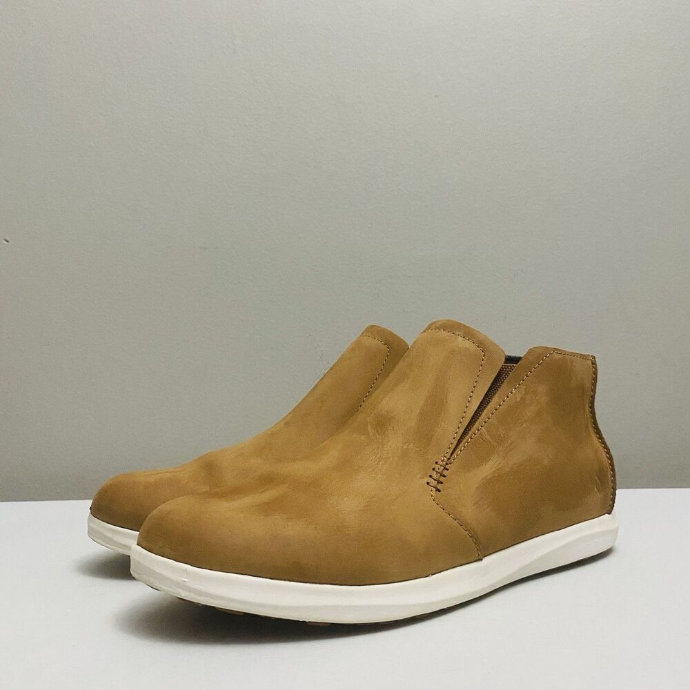 Olukai HAWAI'ILOA MANU HOPE Women's 9 Leather Sneaker Booties 20397-FX18 Brown - Picture 4 of 13